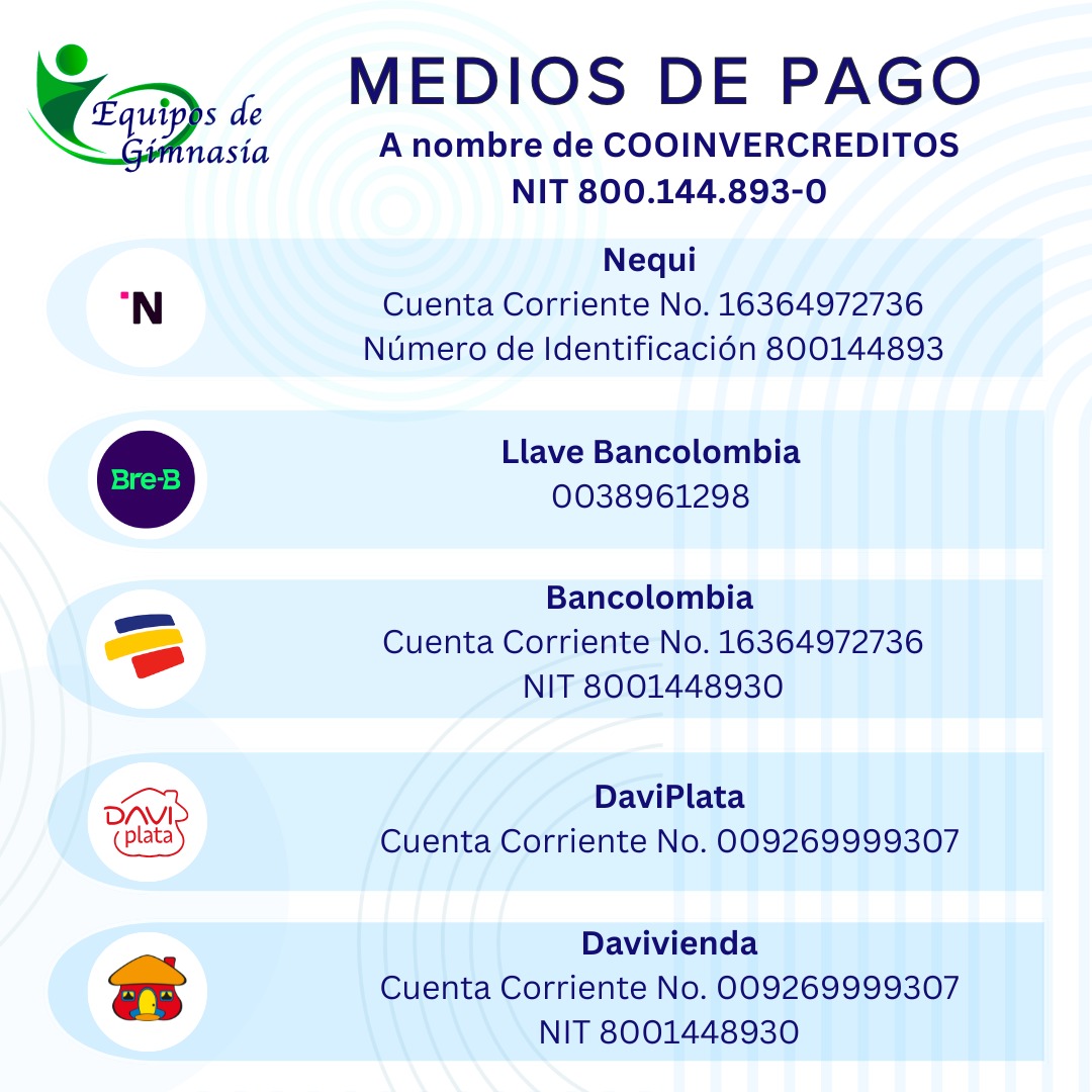 Equipos de Gimnasia | Tienda online